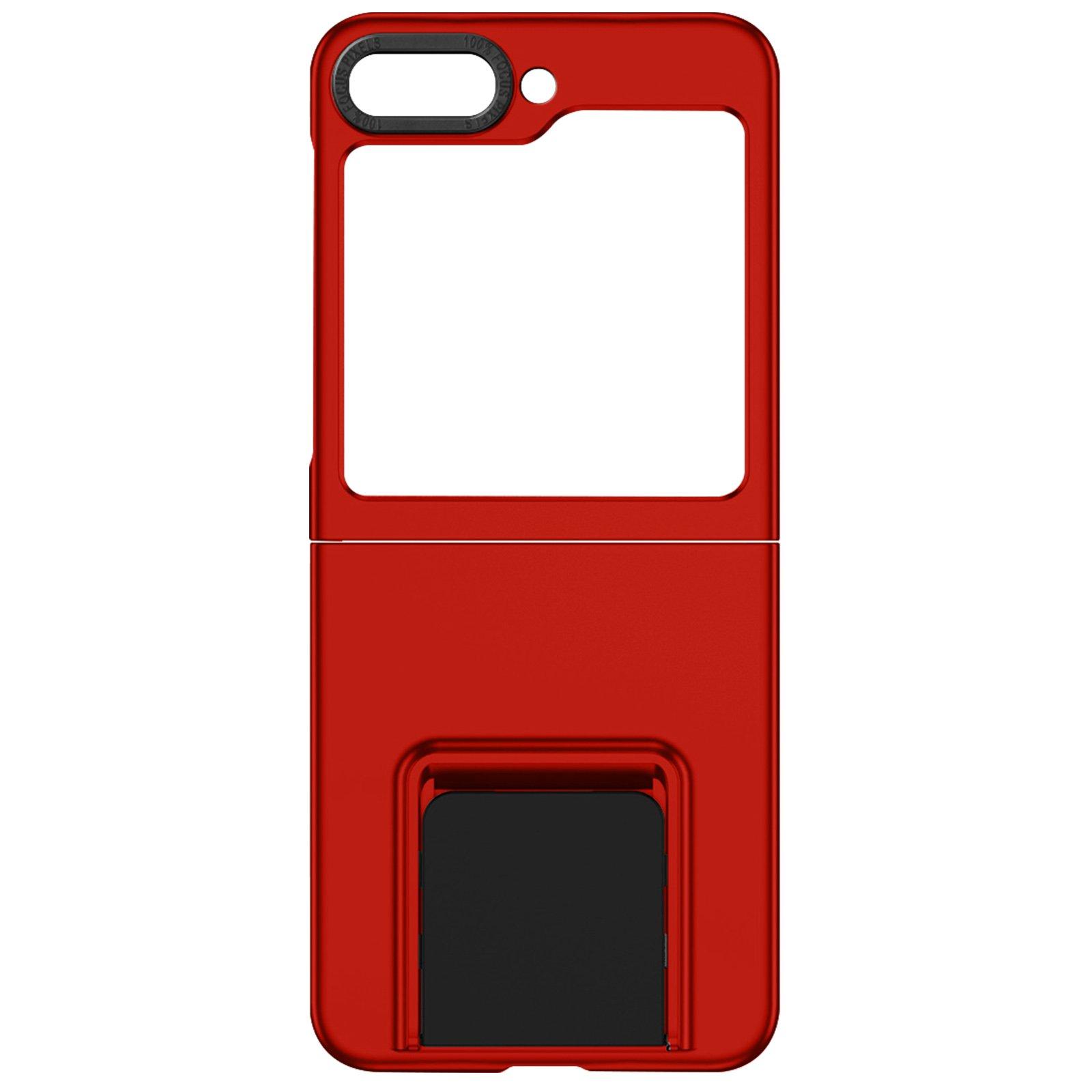 Image of Classic Stand Hülle Samsung Z Flip5 Rot