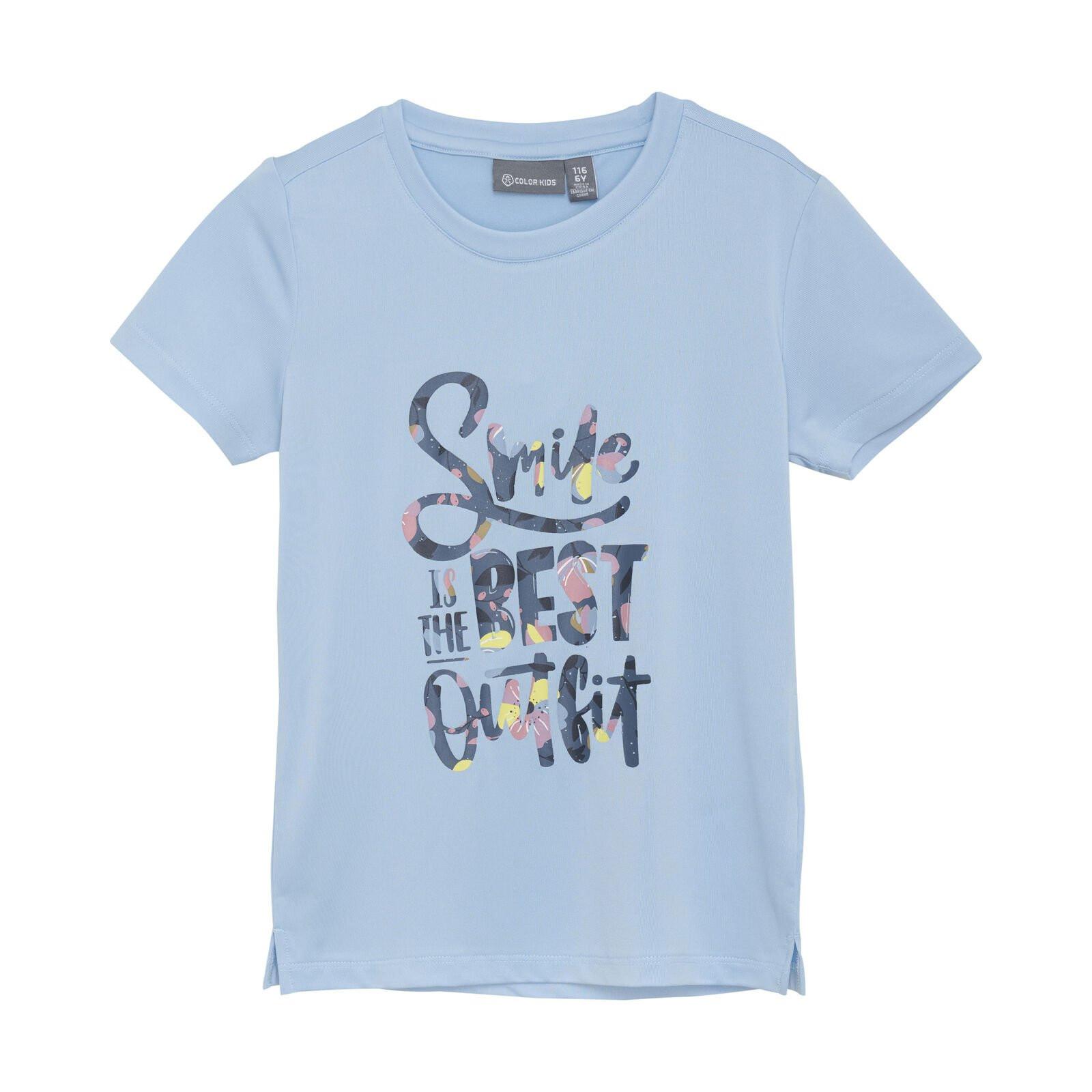 Image of Sport T-shirt Clear Sky Mädchen Blau 116