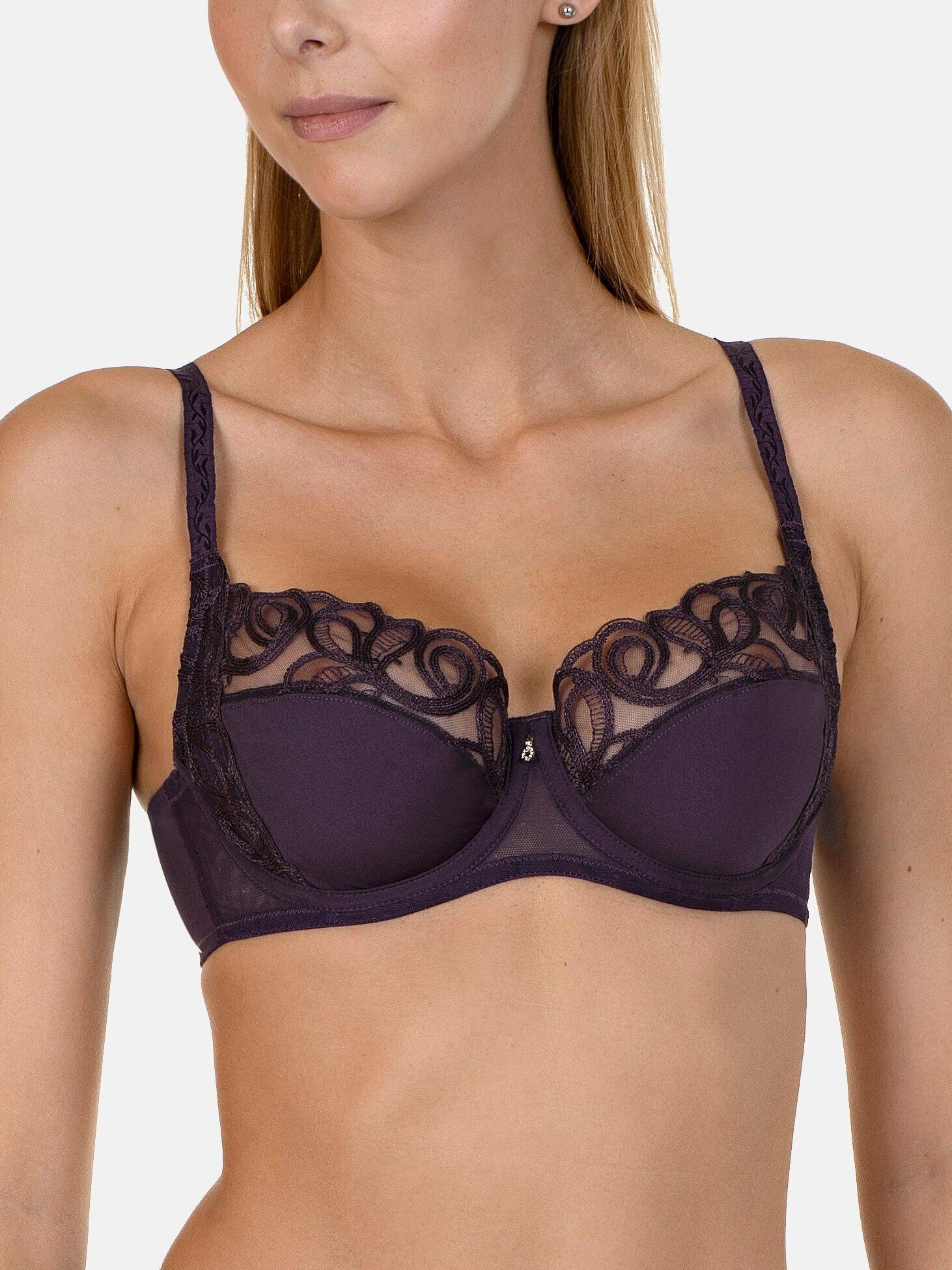 Image of Bügel-bh Emanuelle Damen Pflaume B/75