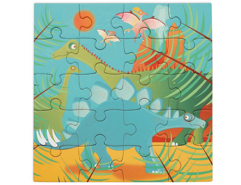 Scratch  Puzzle Magnetpuzzle Dinosaurier (2x20) 