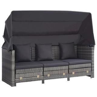 VidaXL Schlafsofa poly-rattan  