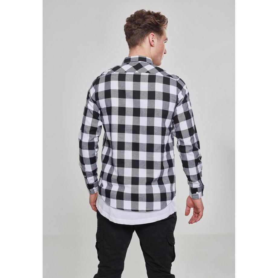 URBAN CLASSICS Basic Fane Kariertes Hemd  