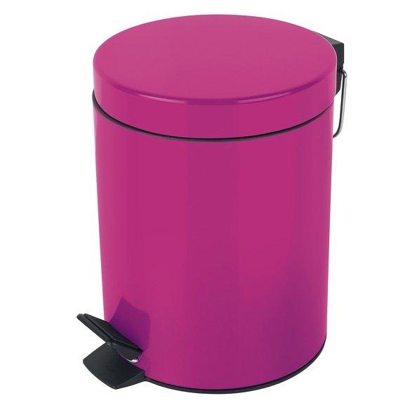 Image of Badezimmer Treteimer Steel SYDNEY 5L Dunkelrosa Badezimmer Treteimer Steel SYDNEY 5L Dunkelrosa