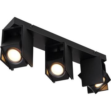 Spot Rory métal noir mat 3xGU10