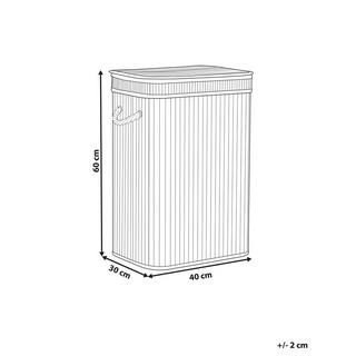 Beliani Panier en Bambou Boho KALUTARA  