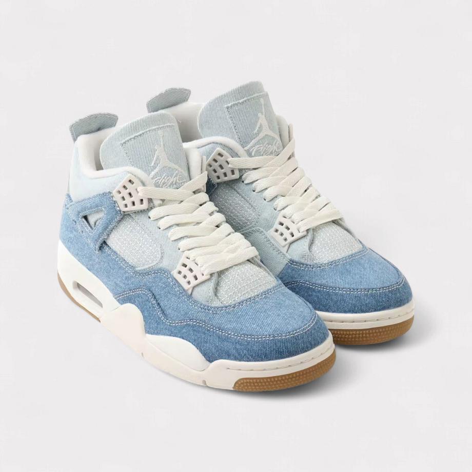NIKE Jordan 4 Denim Sneakers  