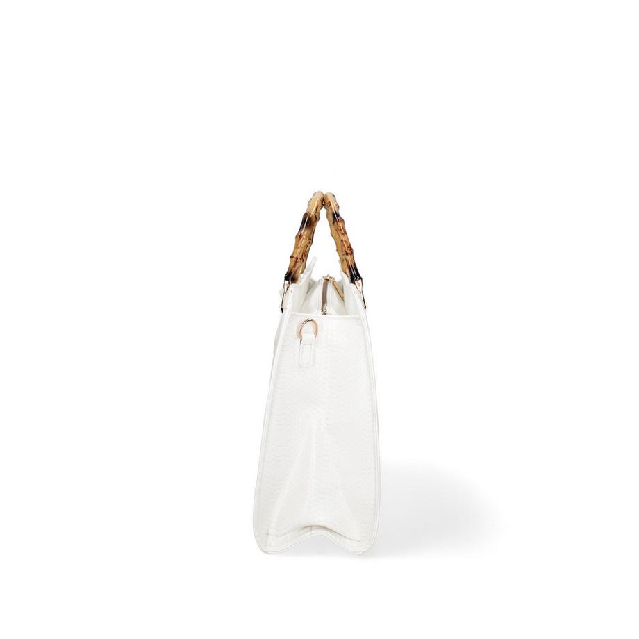 Diana&Co. Schultertasche mit Bambusgriff  