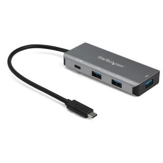 STARTECH  Hub USB-C a 4 porte con Power Delivery- 10 Gbps - 3 USB-A e 1 USB-C 