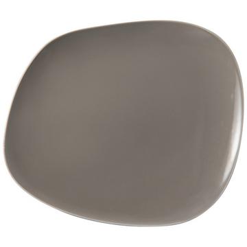 Assiette plate Organic Taupe