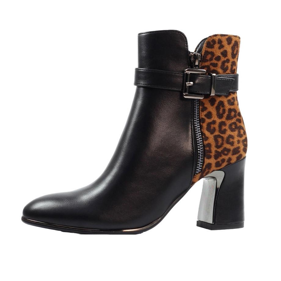 Lunar Shaw Stivaletti con Stampa Leopardo  