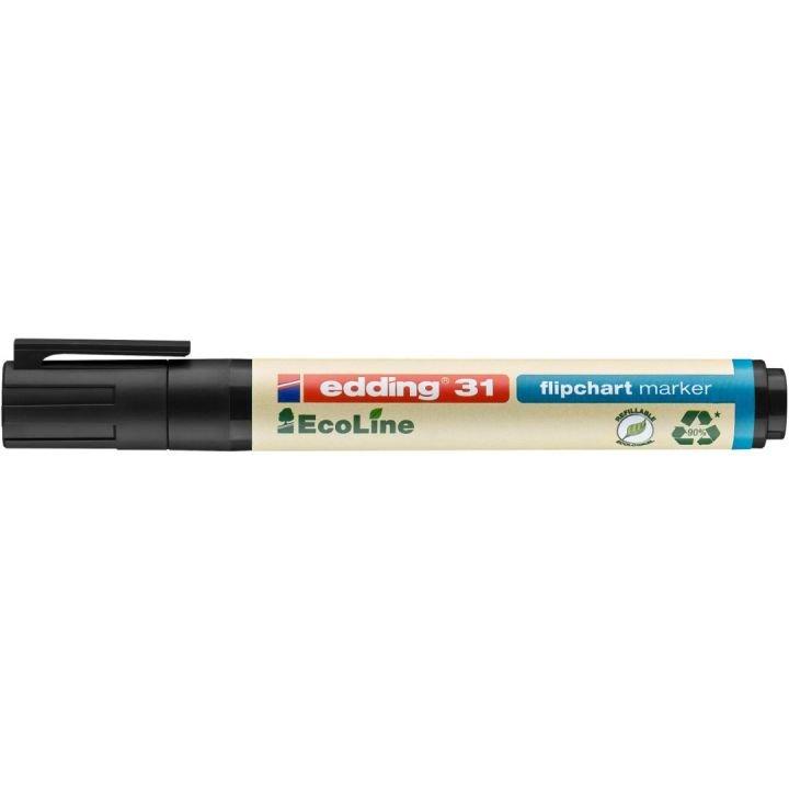 Edding Edding 31 EcoLine evidenziatore 1 pz Tipo di punta Nero  