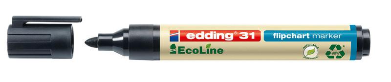 Edding Edding 31 EcoLine evidenziatore 1 pz Tipo di punta Nero  