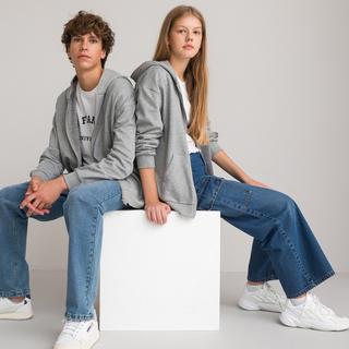 La Redoute Collections  Unisex Kapuzensweatjacke mit Reissverschluss 