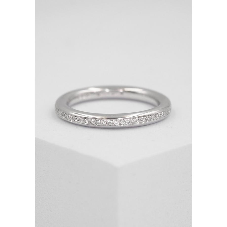 MUAU Schmuck  Bague Mémoire Diamant 0.30ct. or blanc 750 