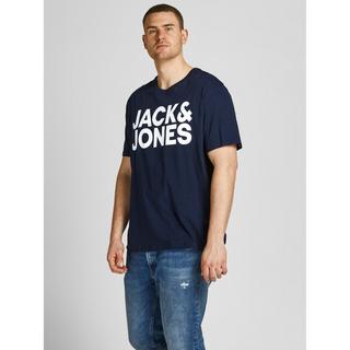 JACK & JONES Logo Print Kurzarm T-Shirt  