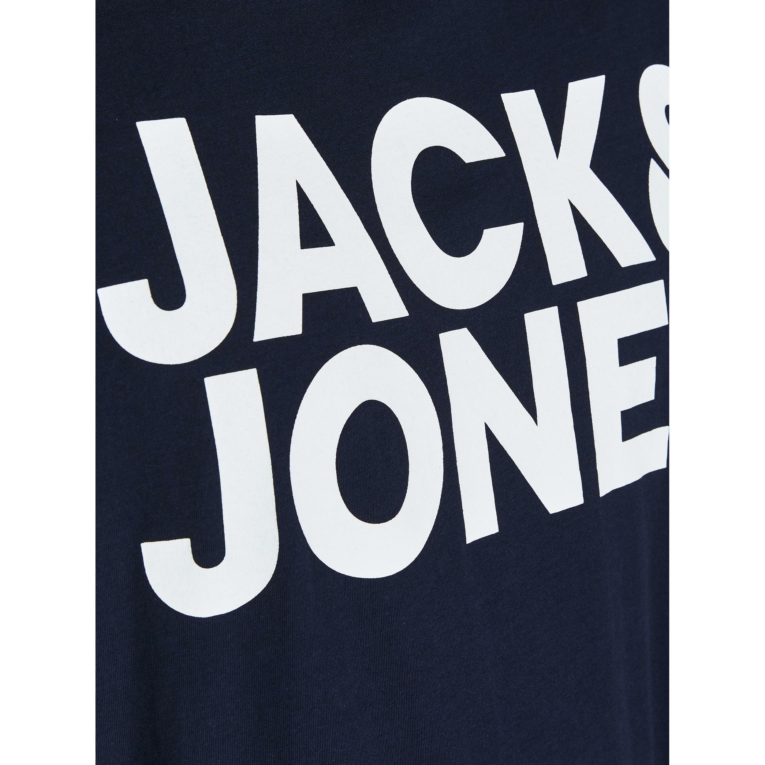 JACK & JONES Logo Print Kurzarm T-Shirt  