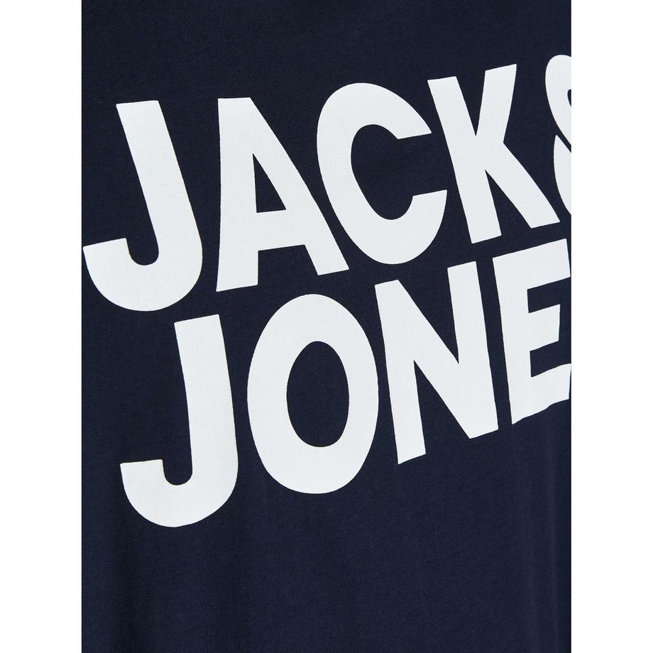 JACK & JONES Logo Print Kurzarm T-Shirt  