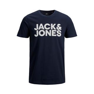 JACK & JONES Logo Print Kurzarm T-Shirt  