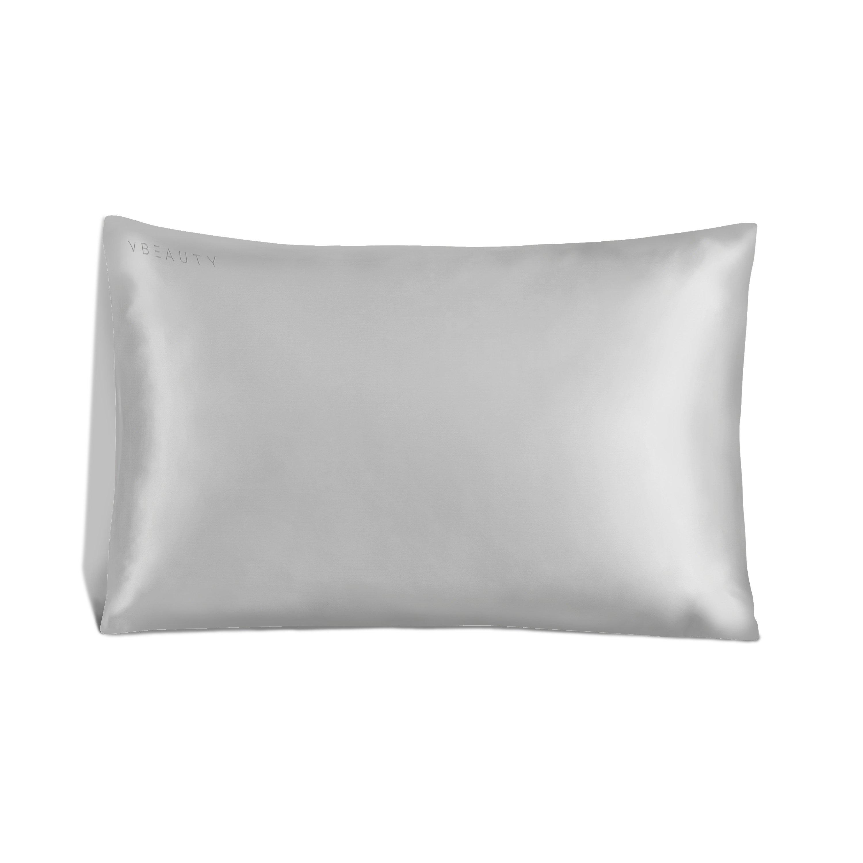 VBEAUTY VBEAUTY Beauty Housse de coussin en soie Argent  