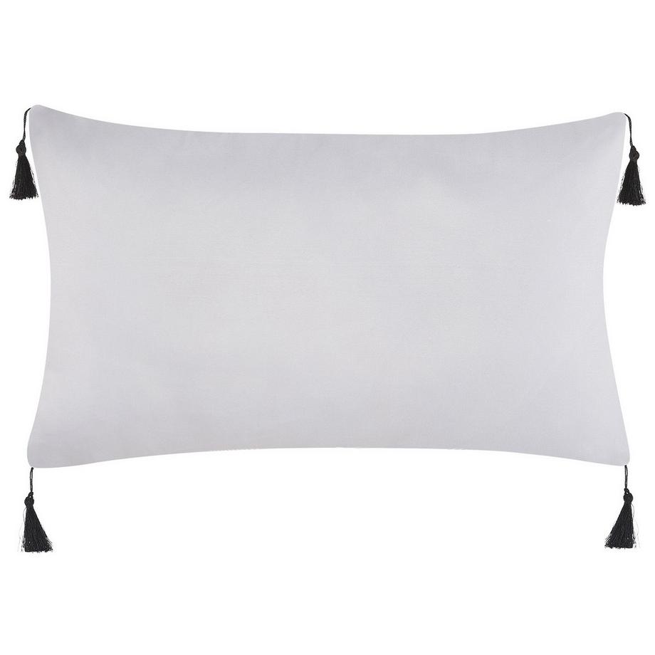 Beliani Dekokissen 2er Set aus Polyester Modern LIRIOPE  