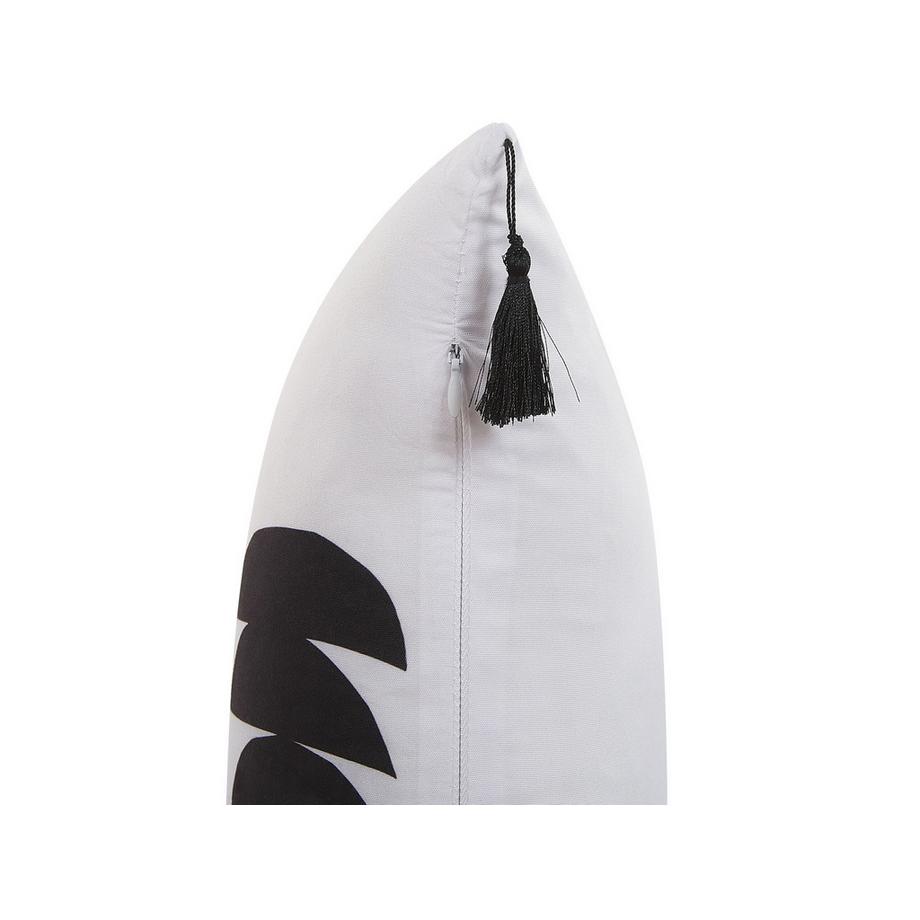 Beliani Dekokissen 2er Set aus Polyester Modern LIRIOPE  