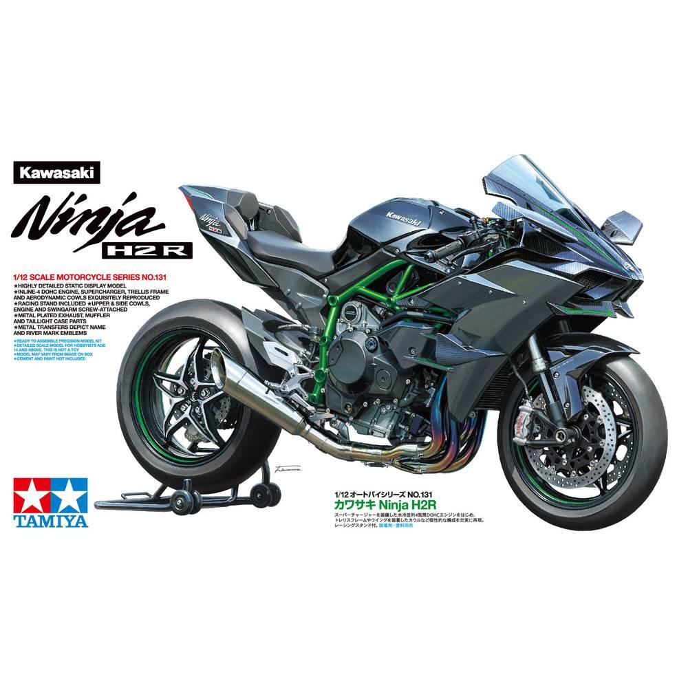 Tamiya  Kawasaki NINJA H2R Motorradmodell Bausatz 1:12 
