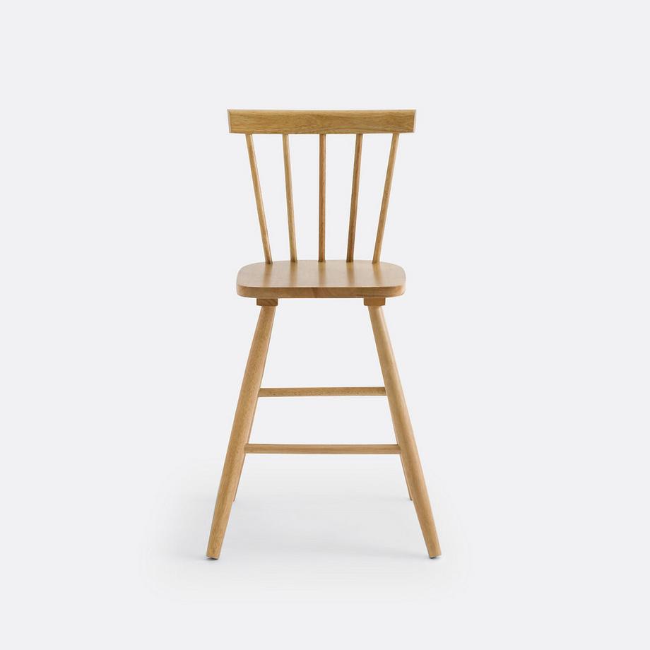 La Redoute Intérieurs Juniorstuhl mit Gitterstäben aus massivem Gummibaumholz  