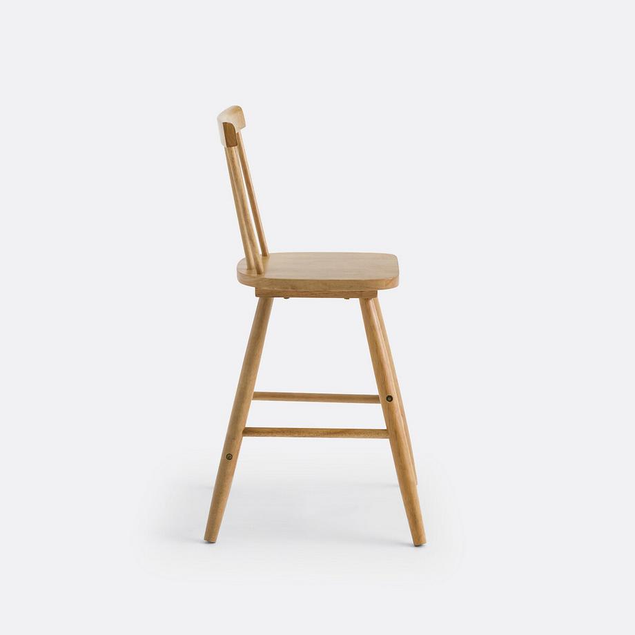 La Redoute Intérieurs Juniorstuhl mit Gitterstäben aus massivem Gummibaumholz  