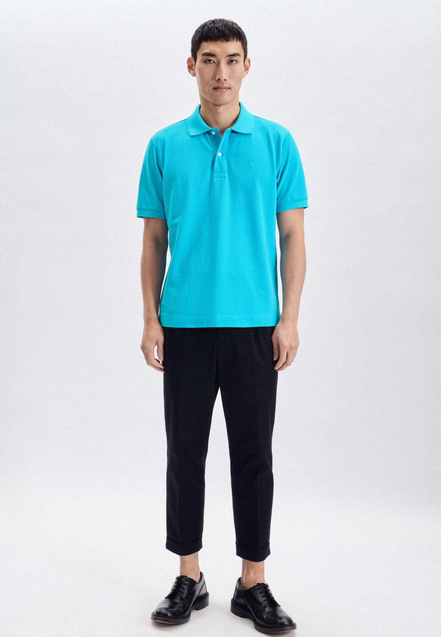 Seidensticker  Polo Regular Fit Kurzarm Uni 