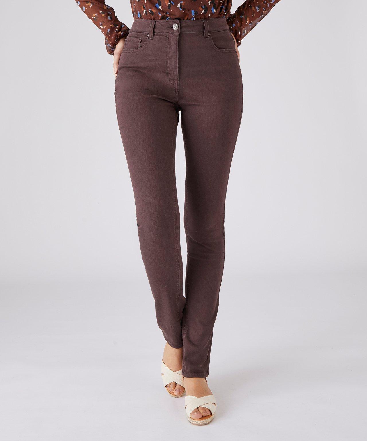 Image of Slim-jeans, Perfect Fit By . Damen Braun 52