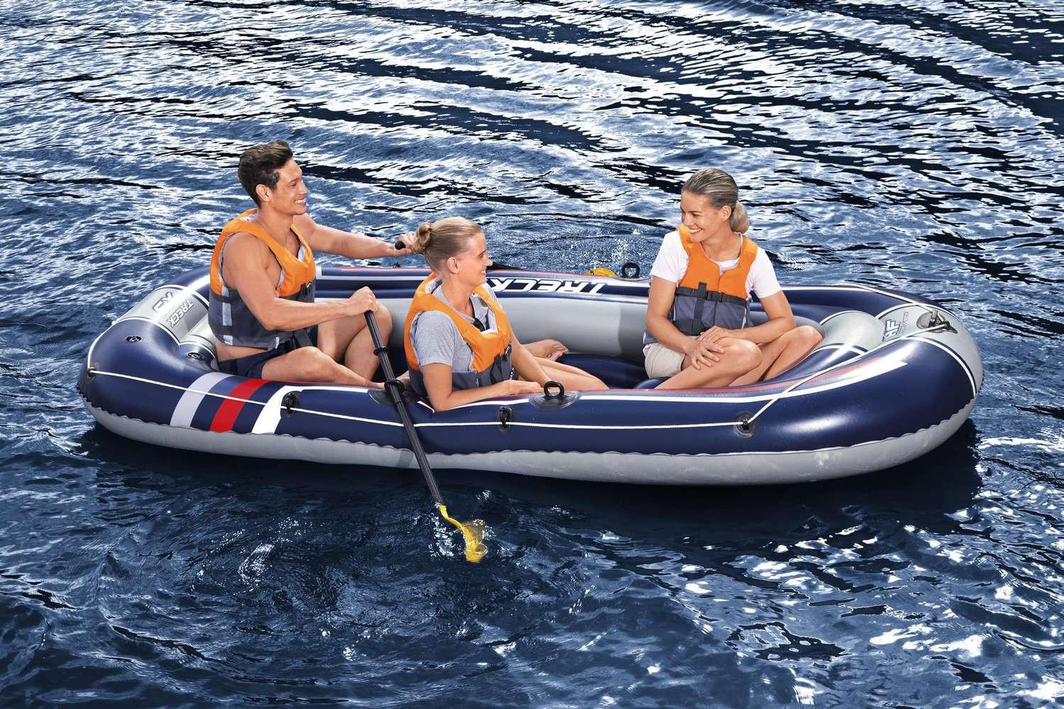 Bestway  Set Barca Hydro-Force Treck X3 307 X 126 Cm 