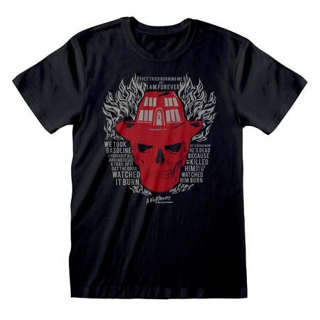 Nightmare On Elm Street  T-shirt SKULL 