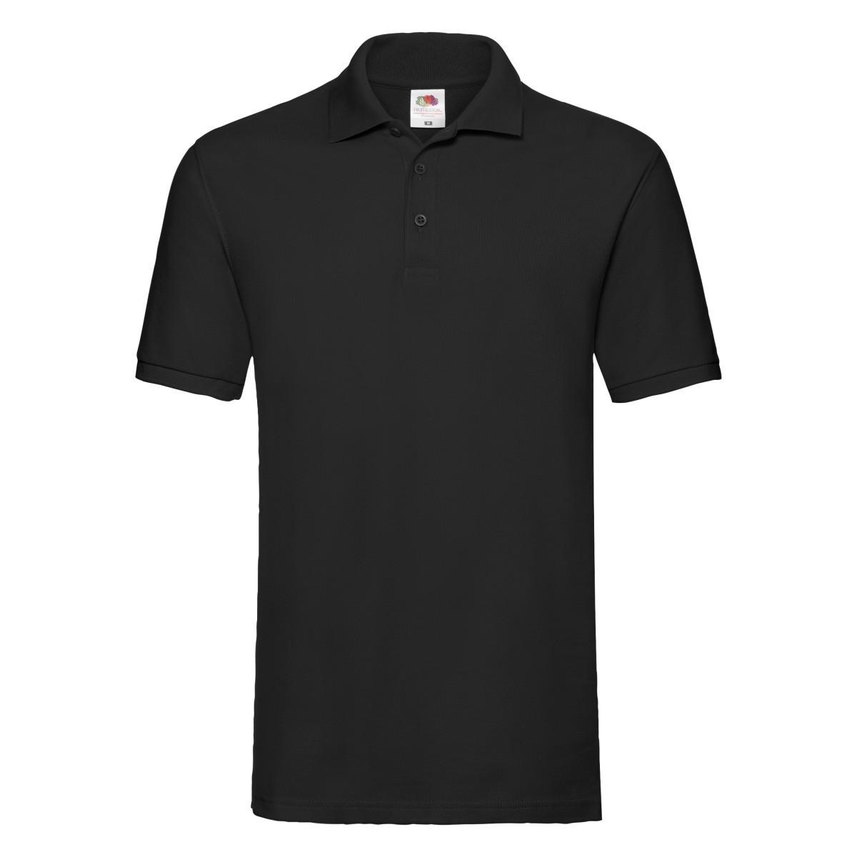 Image of Premium Poloshirt Herren Schwarz M