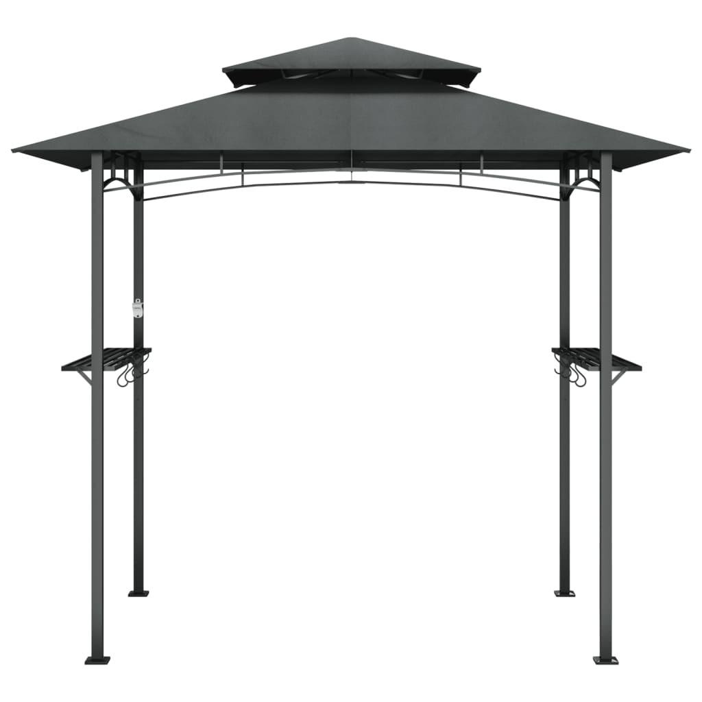 VidaXL gazebo per barbecue Acciaio  