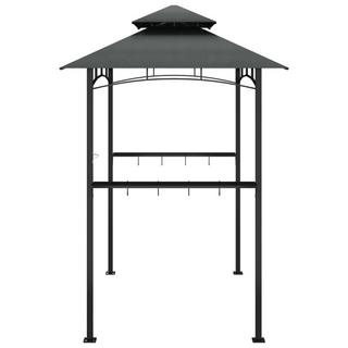 VidaXL gazebo per barbecue Acciaio  