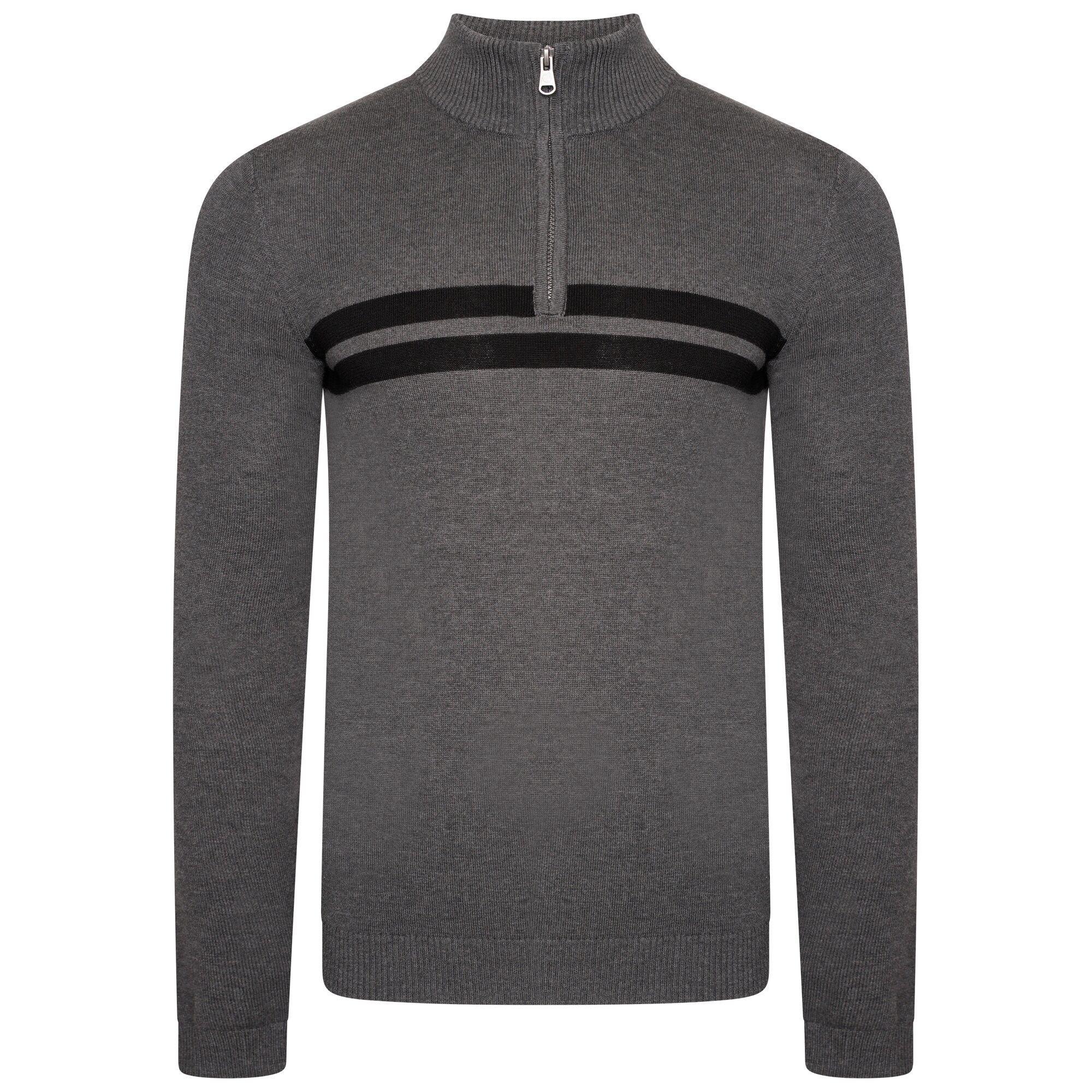 Image of Unite Us Sweatshirt Mit Halbem Reißverschluss Herren Grau XXL