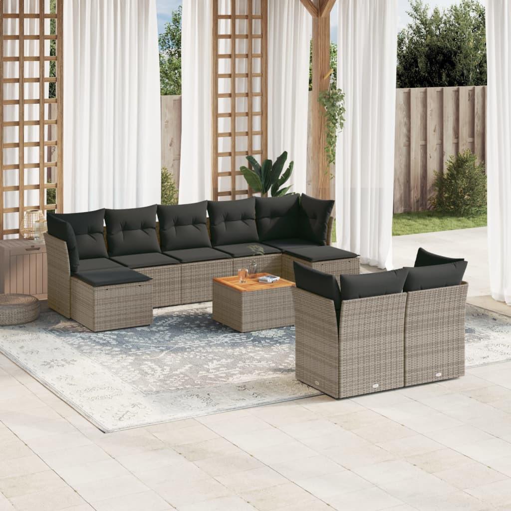 VidaXL Garten sofagarnitur poly-rattan  