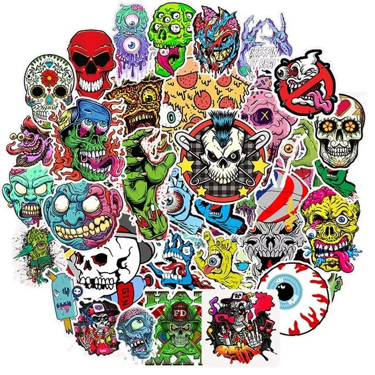 Gameloot Aufkleber Horror Zombies 50 Stk online kaufen MANOR