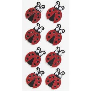 HEYDA  HEYDA 203780687 sticker decorativi Cartone Nero, Rosso, Bianco 8 pz 