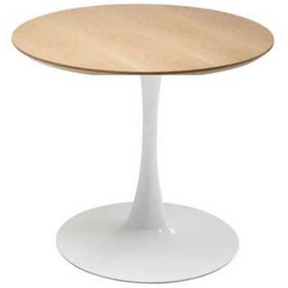 KARE Design Table Schickeria aspect chêne blanc ronde 110  