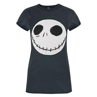 Nightmare Before Christmas  L’Étrange Noël de Mr Jack Tshirt Jack à ourlet inverse 