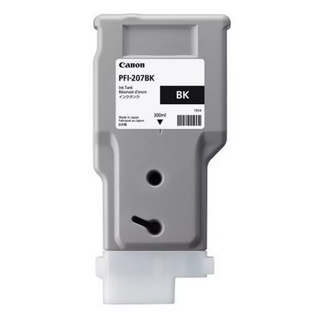 Canon – Tintenpatrone schwarz PFI207BK iPF 680/685 300ml, One Size