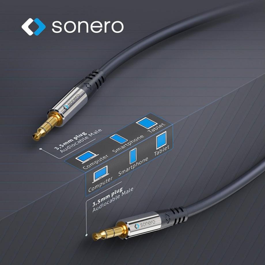 sonero  Audio-Kabel Klinke - Klinke 