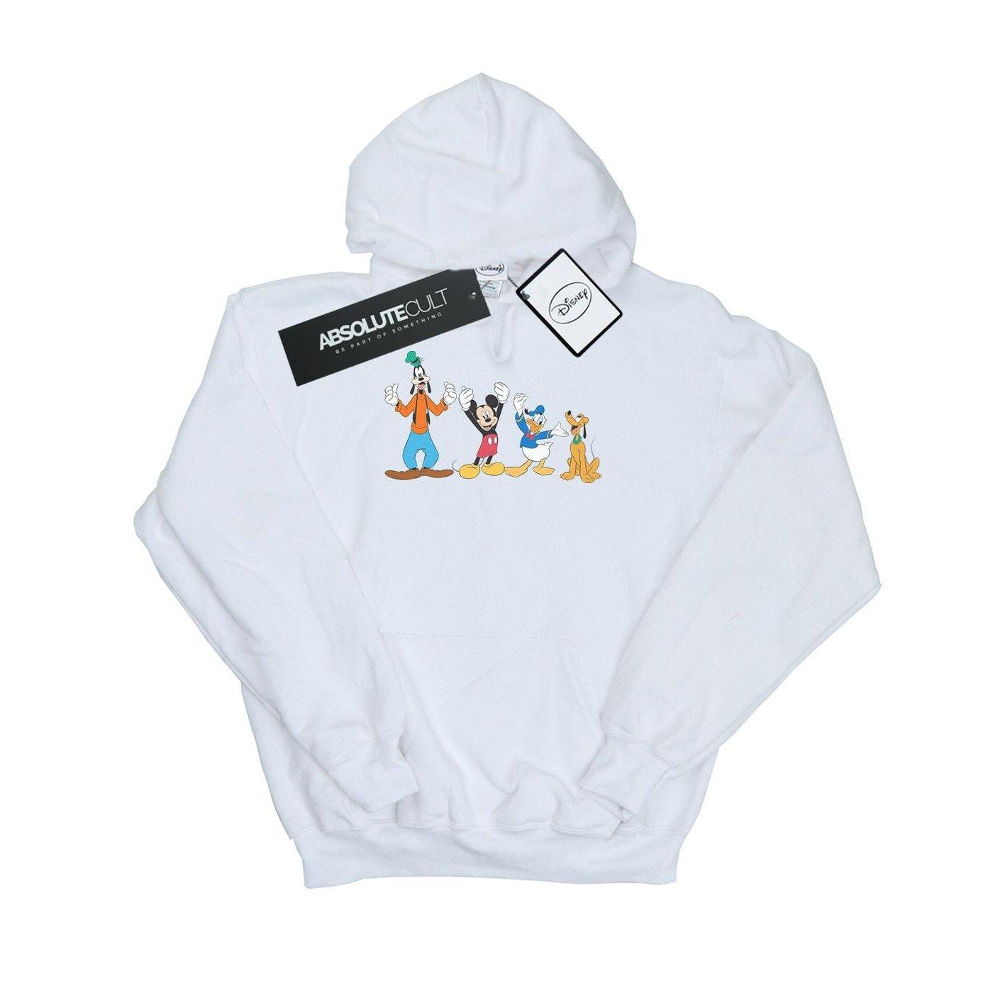 Image of Mickey Mouse Friends Kapuzenpullover Jungen Weiss 152-158
