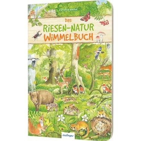 Riesen-Wimmelbuch: Das Riesen-Natur-Wimmelbuch Henkel, Christine (Illustrationen) Couverture rigide 