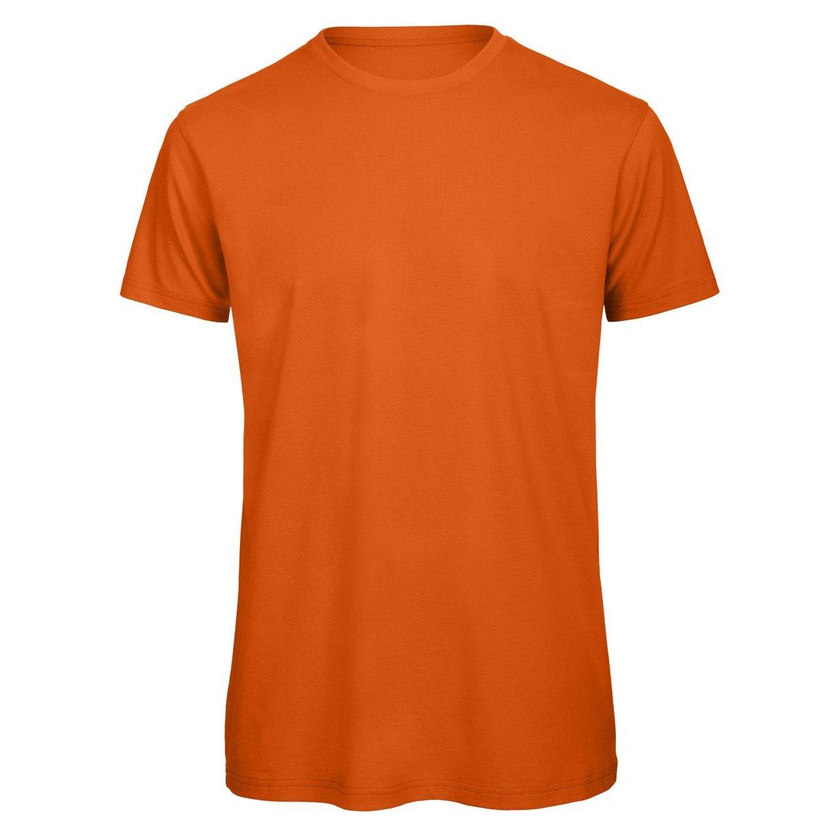 Image of B&c Tshirt, Bio Herren Orange S