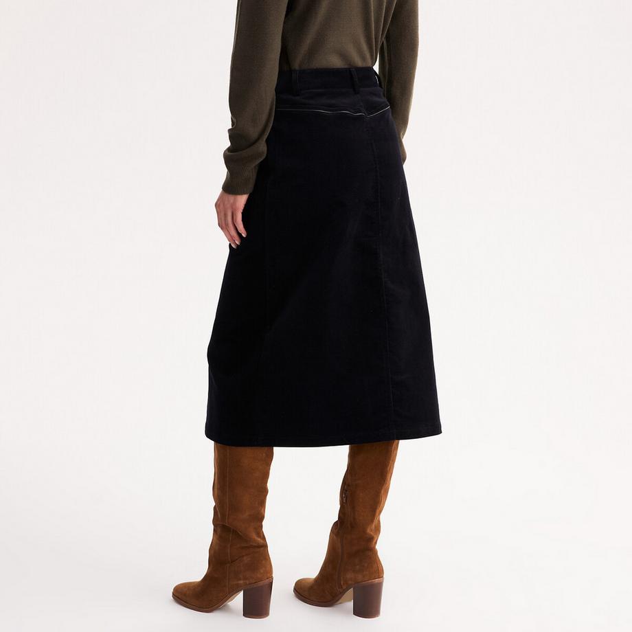 La Redoute Collections Ausgestellter Samtrock  