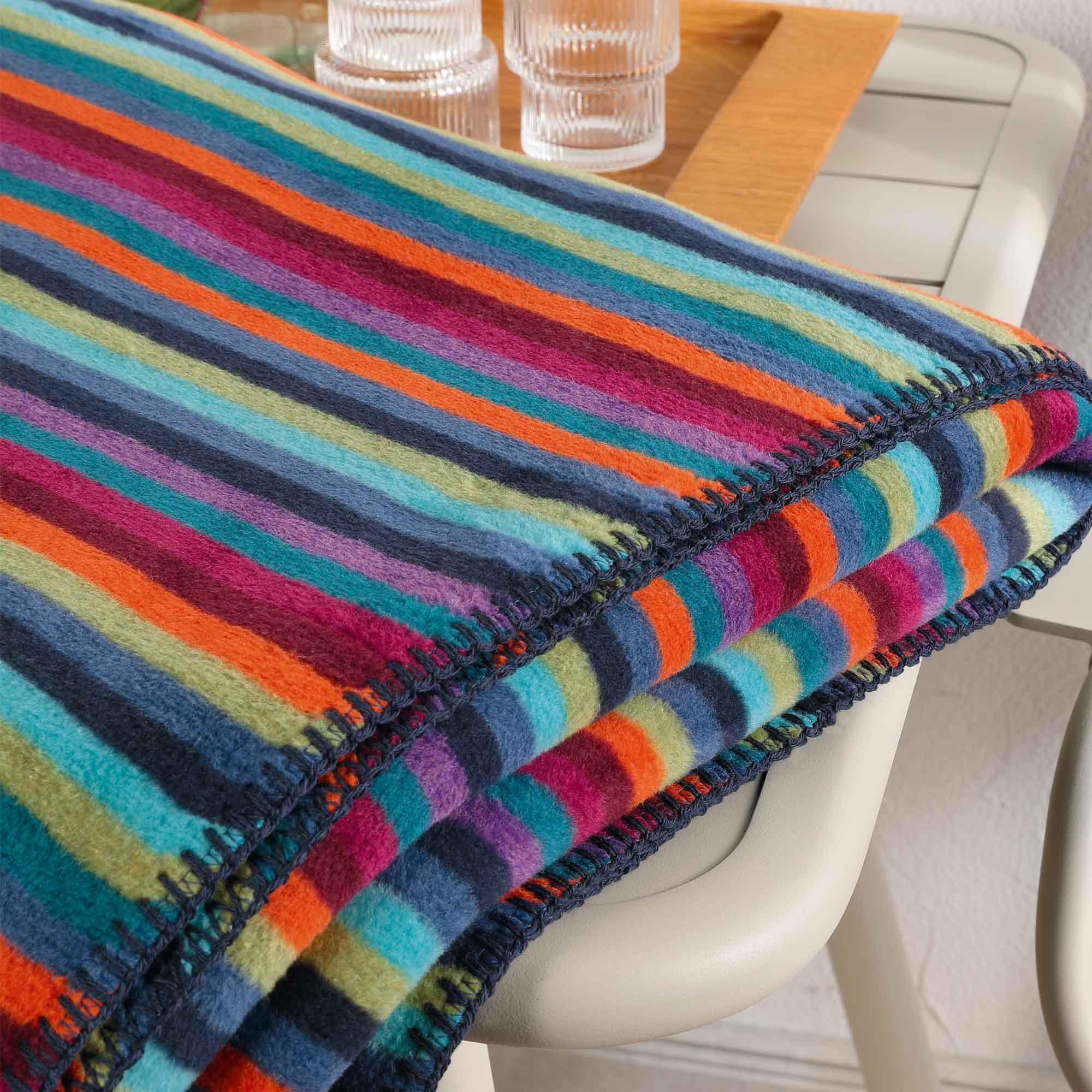 Cawö Lifestyle Kiss Coperta a Righe  