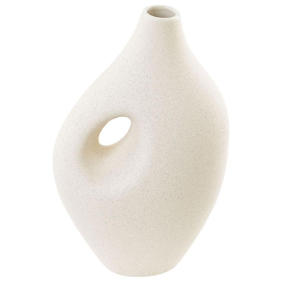 Beliani Blumenvase aus Porzellan Skandinavisch KOMOTINI  