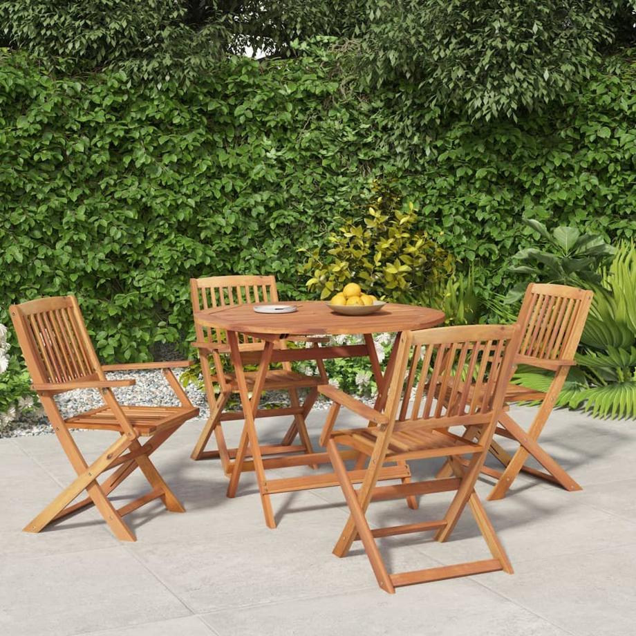 VidaXL Ensemble de salle à manger de jardin bois d'acacia  